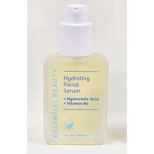 Essential Beauty Hydrating Facial Serum 2 oz Hyaluronic Acid Vitamin B5